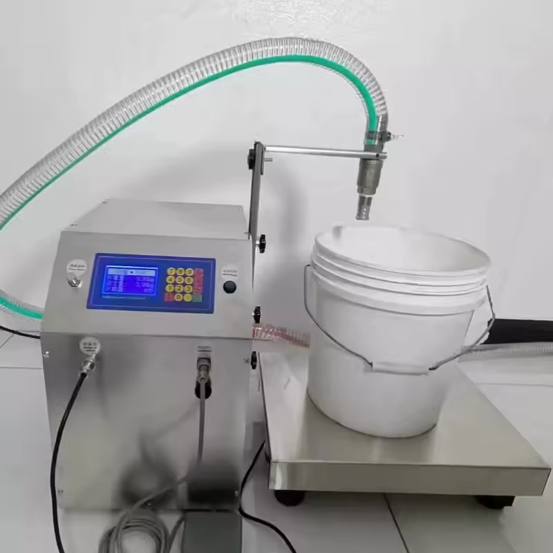Gravimetrische Abfüllmaschine für viskose Flüssigkeiten bis 72 l — 3