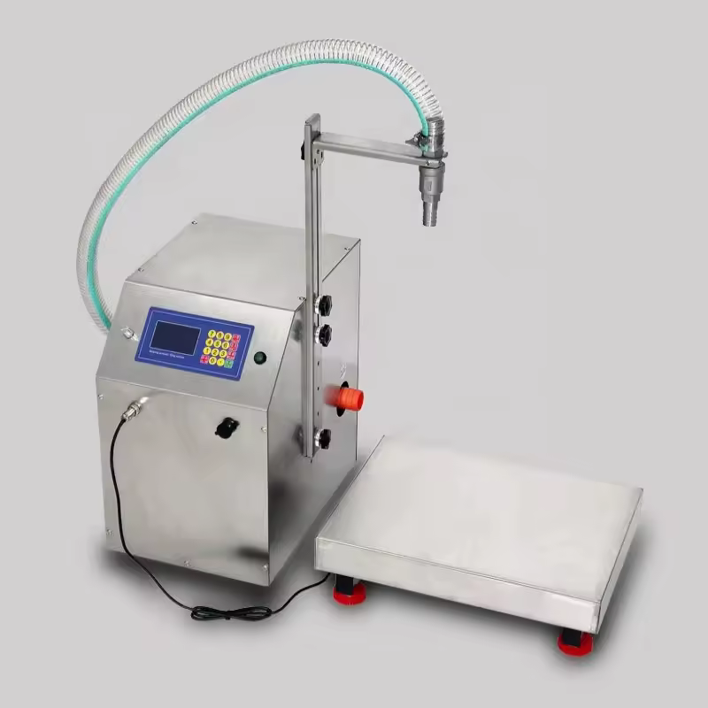 Gravimetrische Abfüllmaschine für viskose Flüssigkeiten bis 72 l — 4