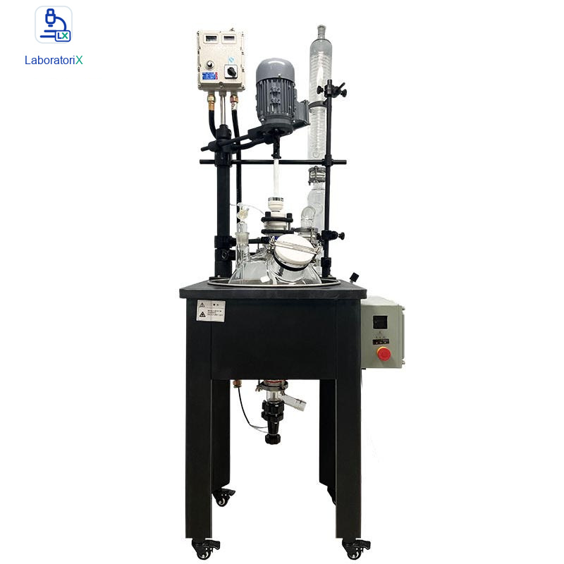 Reatores esféricos de vidro de 20 a 200 L